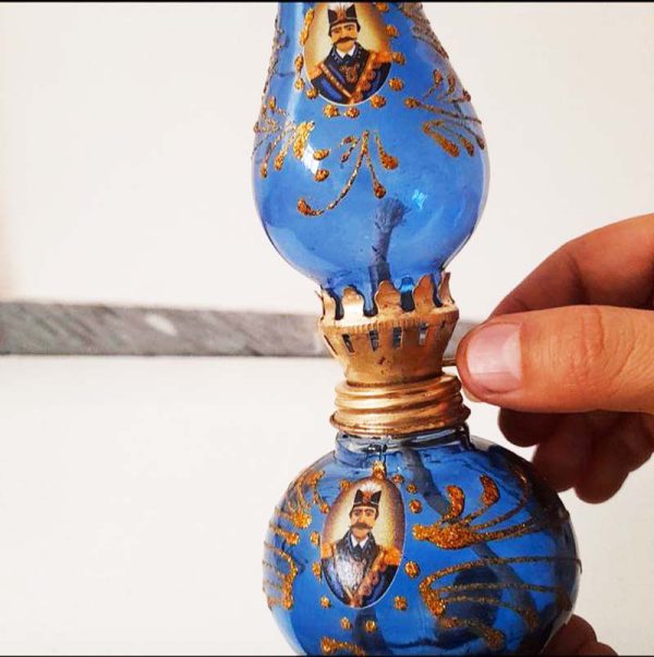 چراغ نفتی شیشه ...
