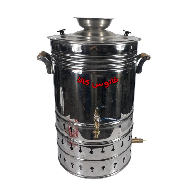 سماور گازی استیل 60 لیتری - Image 3