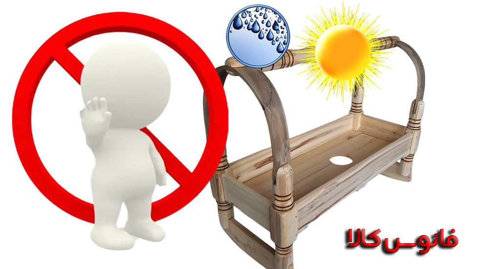 قیمت گهواره چوبی نوزاد