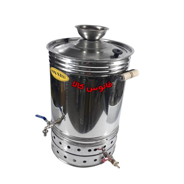 سماور گازی استیل 60 لیتری - Image 2